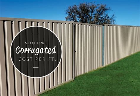 steel fence cost per foot